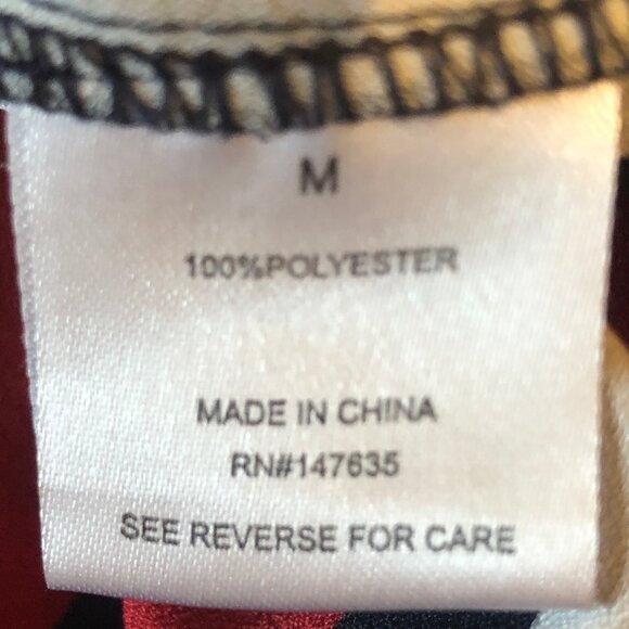 Romeo & Juliet Couture vertical-stripe pants w/ pockets sz M - Picture 9 of 10